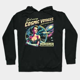 Cosmic Voyages - Vintage Ad Hoodie